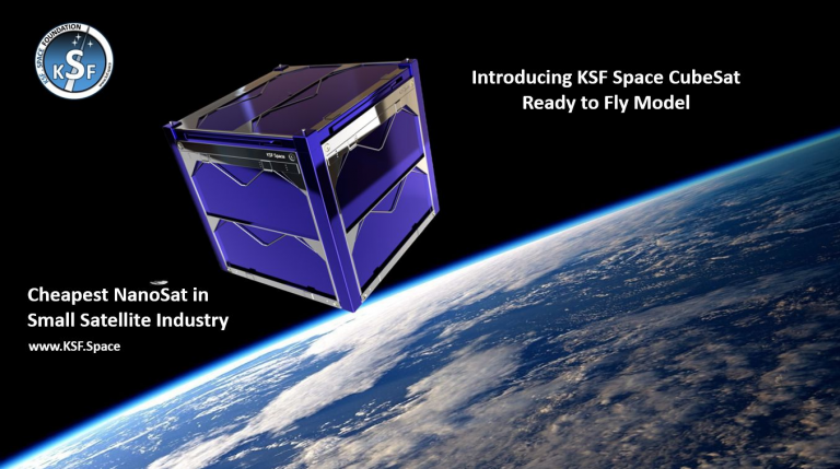 World’s Cheapest CubeSat NanoSat in Small Satellite Industry by KSF Space Foundation