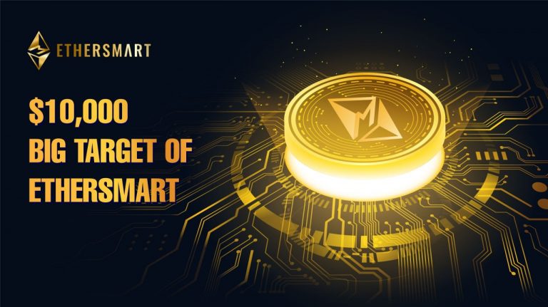 Ethersmart ETM roadmap to $ 10,000. What is token recording?