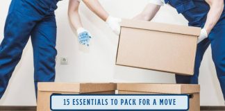 15 Essentials to Pack for a Move