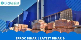 eproc bihar, bihar tender,