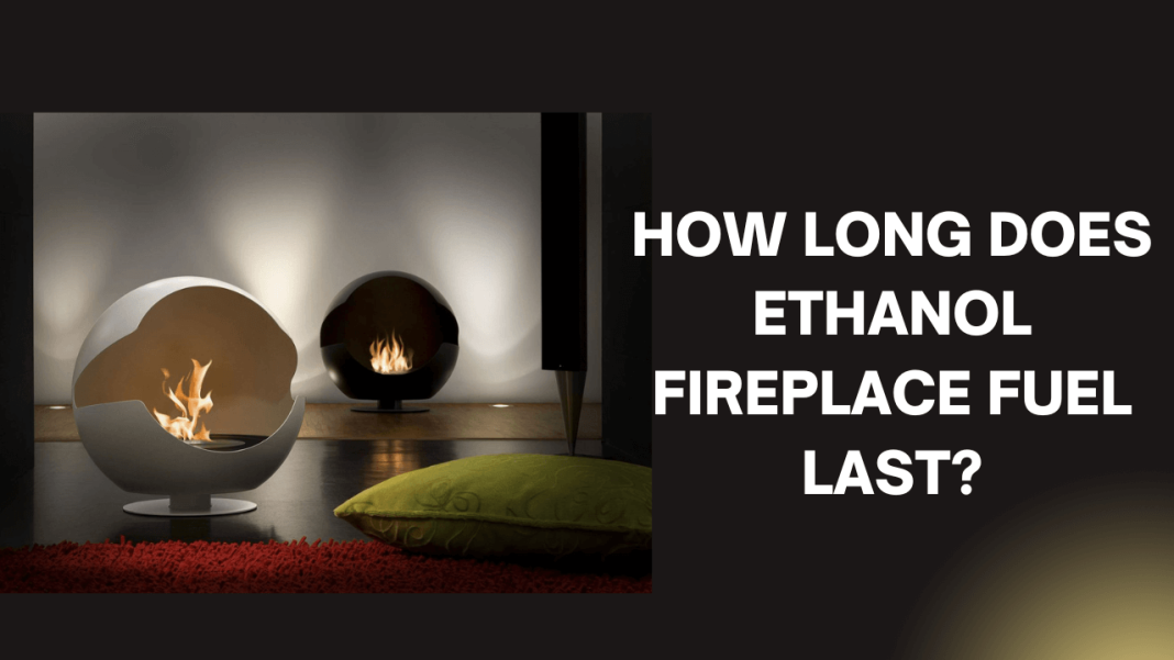 ethanol fireplace