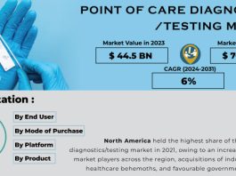 Point of Care Diagnostics/Testing Market